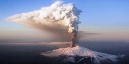 Этна самый высокий действующий вулкан в Европе