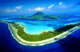 острова атоллы в Тихом океане